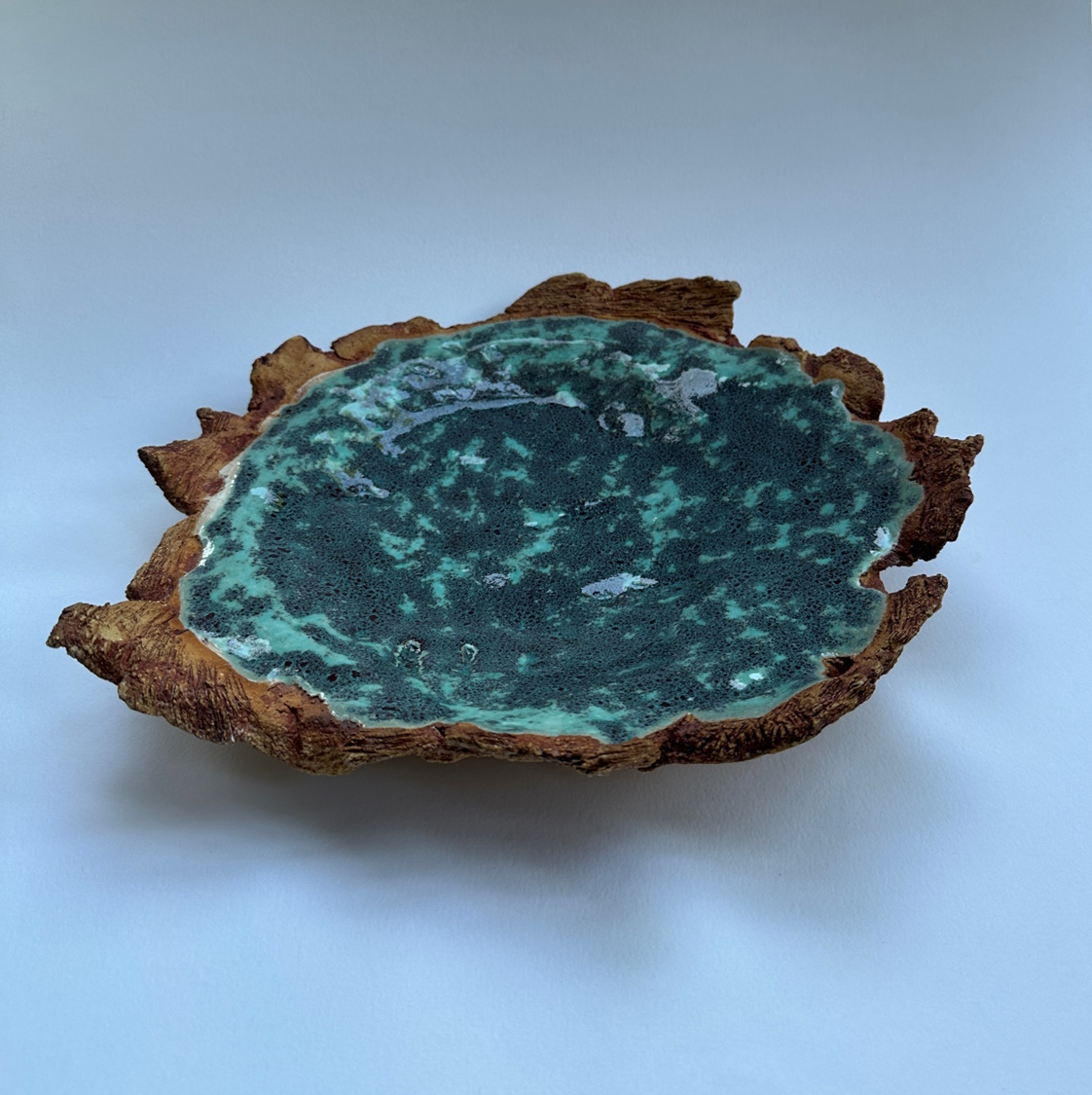 IBC 26cm turquoise caldera dish